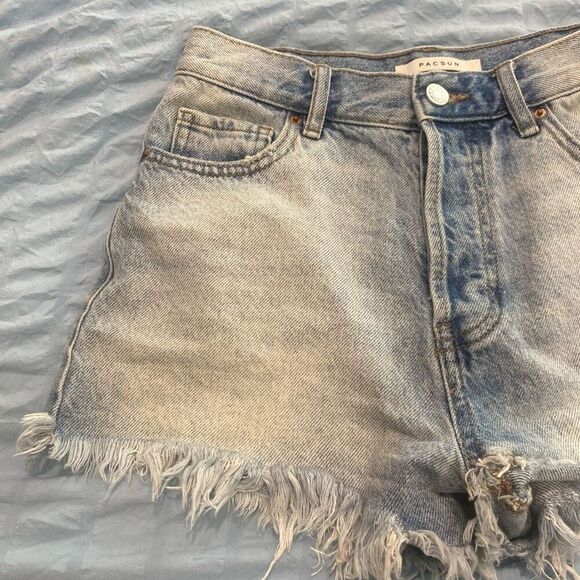 Pacsun High Waisted Shorts Size 25 - Picture 2 of 7